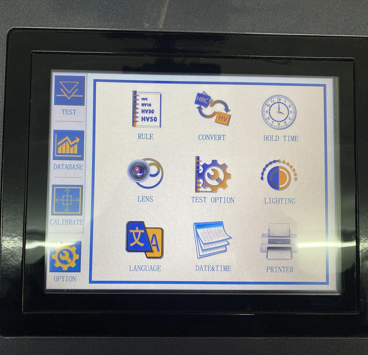 DTEC DHV-1000DT Touch screen Micro Vickers Hardness Tester Desktop Type for Metal Hardness Test CCD camera and software