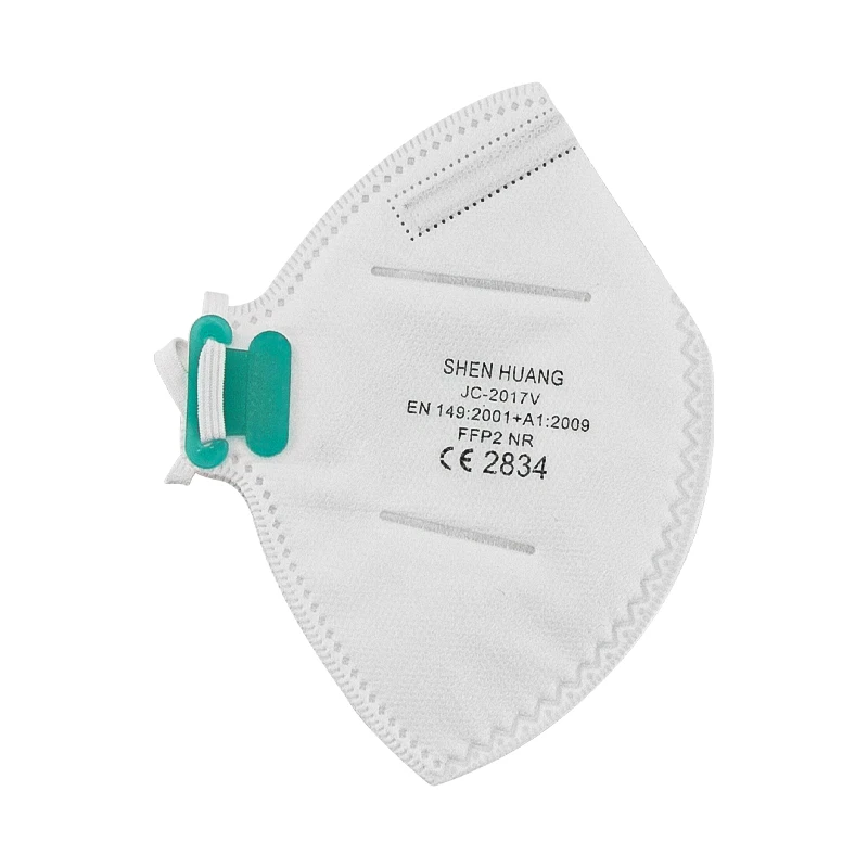 
Cheap price face with valve 5 ply folding respirator ffp2 ce mask 