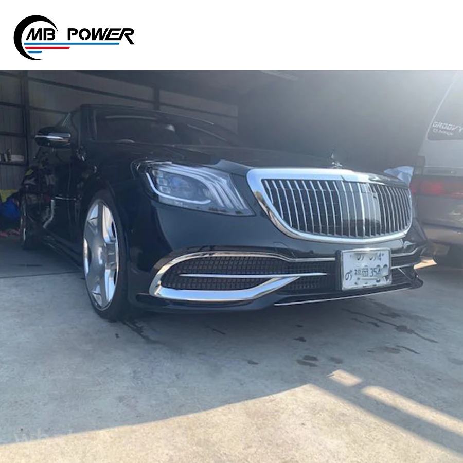 Передняя решетка W222 M-ба подходит для MB S CLASS w222 S320 S450 S600 S63 S350 M-bach с или автоматическим круизом