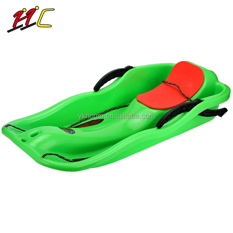 Portable Plastic Snow Sled Snow Sledding Sledge for Kids and Children Outdoor Snowboarding Skiing
