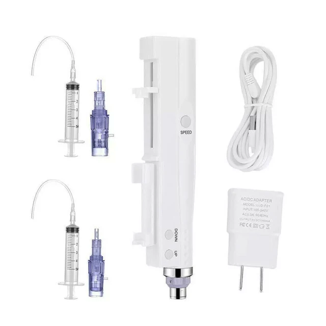 Skin Boosters hyaluronic acid injected with mesotherapy gun no downtime rejuvenation for cosmetic aesthetics