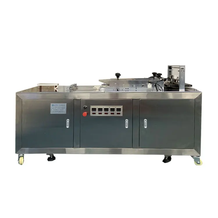 HM-50A automatic apparatus Soap Chocolate Perfume transparent film Wrapping device Cellophane packaging box Packaging machinery