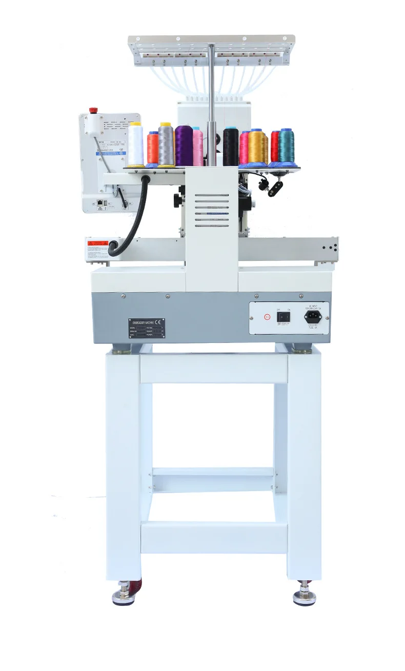 Industrial Portable Heads Automatic Interlining Machine Multi Patterns Computer Embroidery Equipment