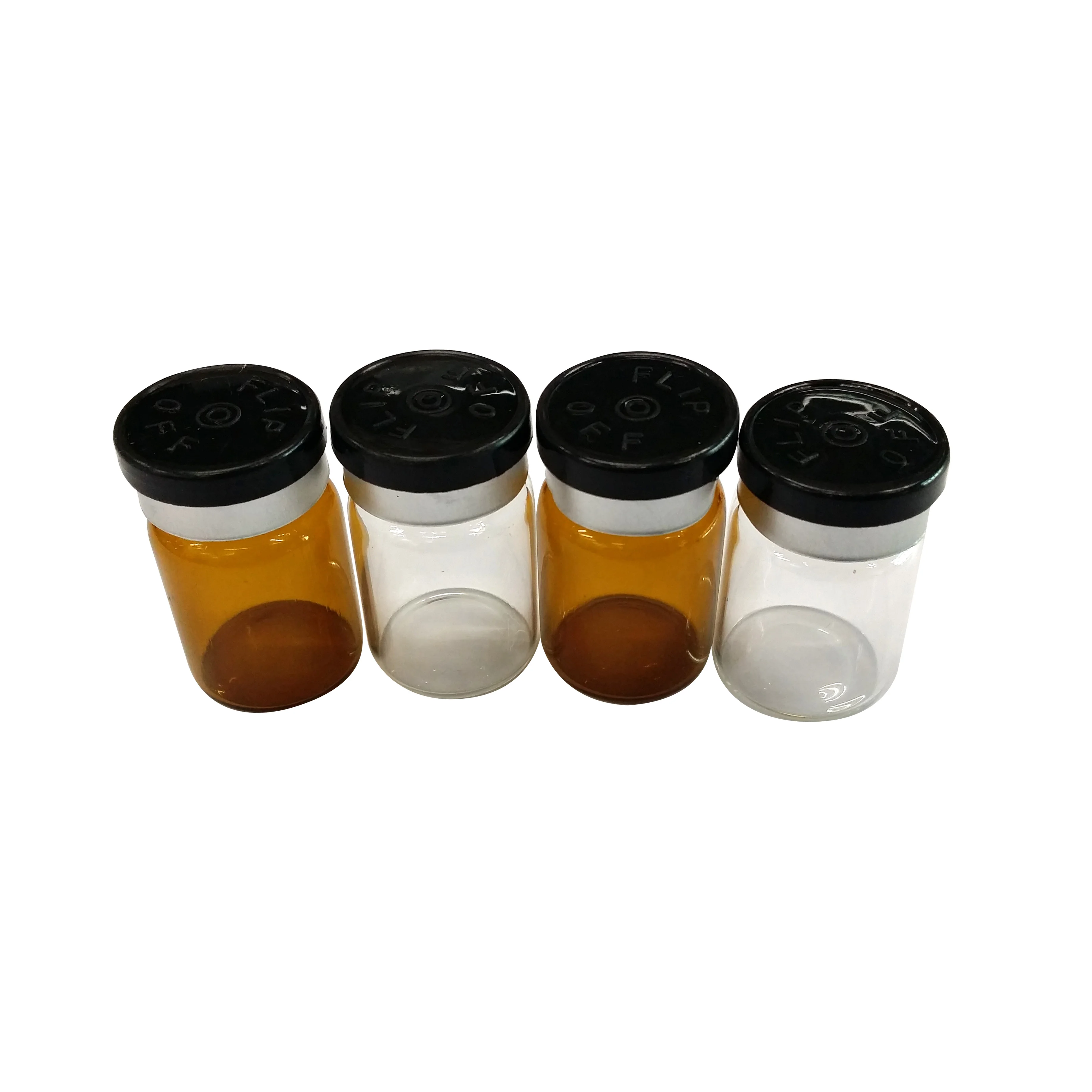 10ml injection vial with cup  injection vial skin whitening