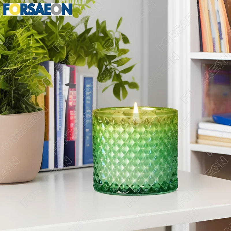 Wholesale Hot Selling Luxury Mongolian Yurt Shaped Glass Scented Candles With 100% Pure Natural Soy Wax Long Lasting Good Scents