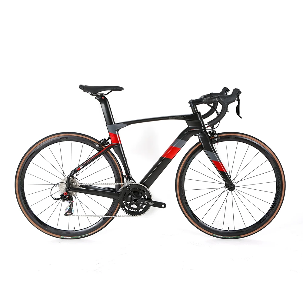 TWITTER CYCLONEpro 51cm quick release complete carbon fiber 22 speed bicycle road bike 700c
