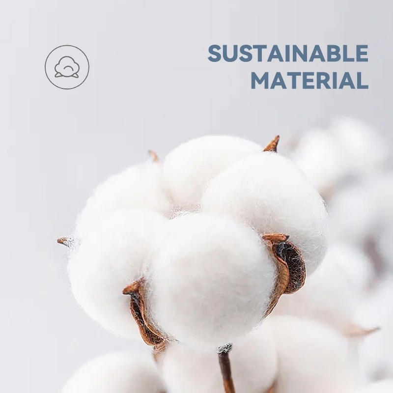 YANGRUI 375 Count Cotton Swabs(Pack of 1)BPA Free Eco-friendly Cotton Swab Paper Stick  Double Round Ear Swabs