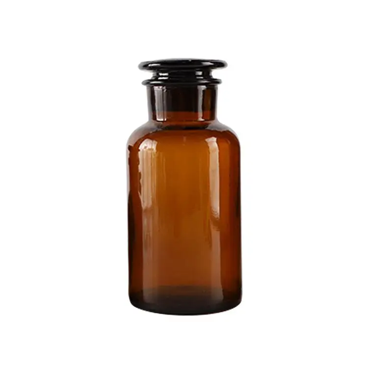 High Quality 5ml-2000ml Amber Amber Glass Chemical Reagent Bottle Centrifuge