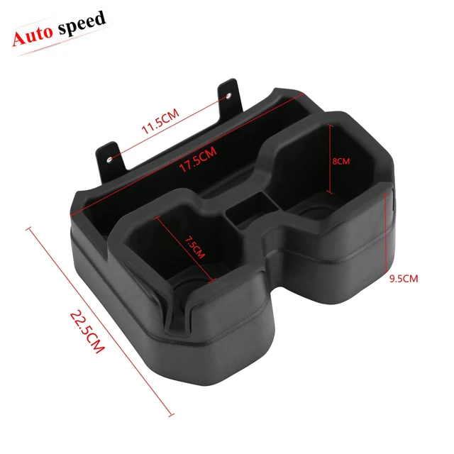 Rear Seat Cup Holder for Ford Bronco 2021+; 4 Door