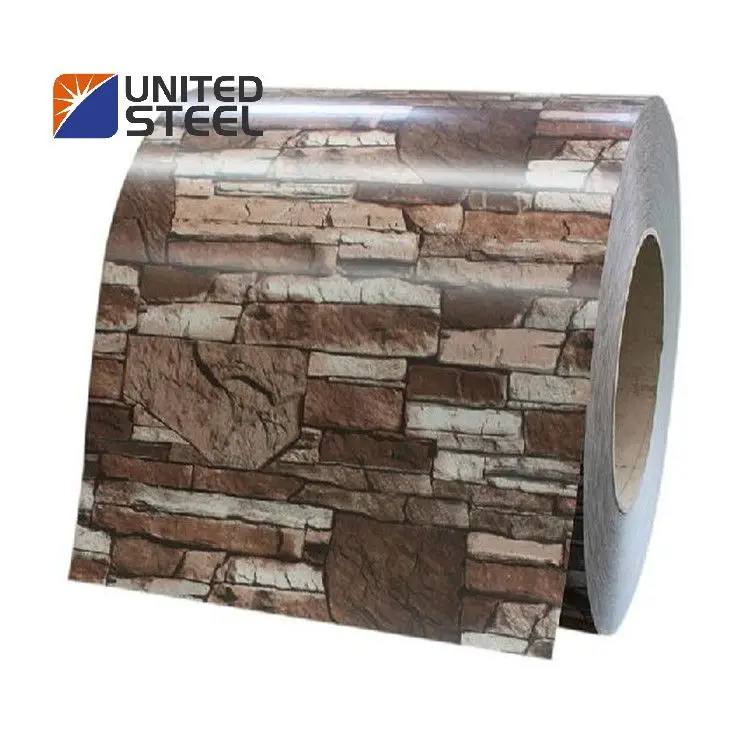 Double Coated Color Painted Metal Roll Paint Galvanized Zinc Coating PPGI PPGL Steel Coil bulk sale