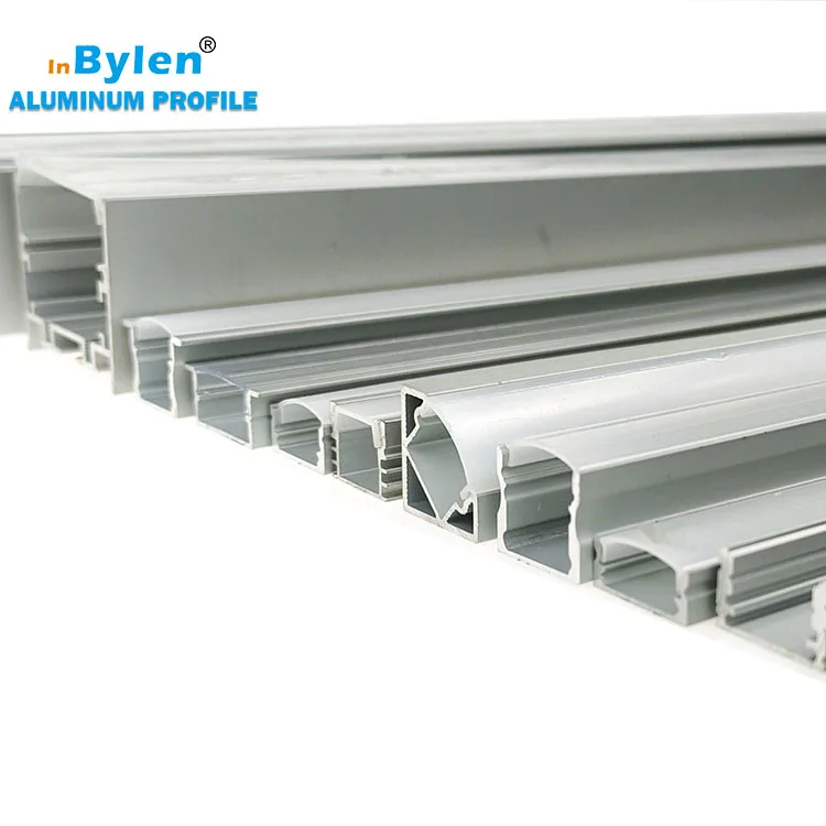 led aluminum profile light  strip channel 6063 1m 2m 3m aluminum profile with led strip
