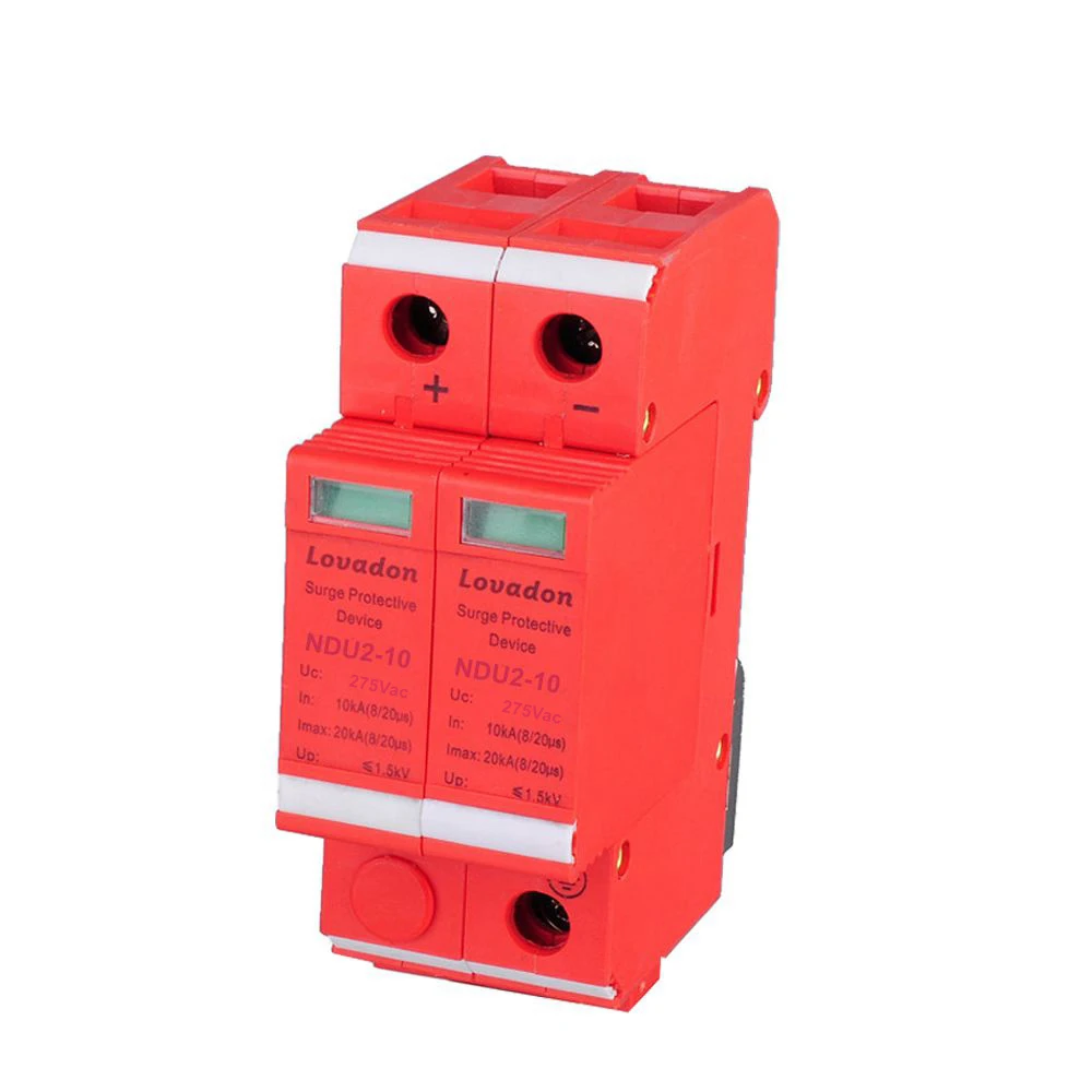 NDU2-10 10KA устройство защиты от перенапряжений с блоком питания 2 P