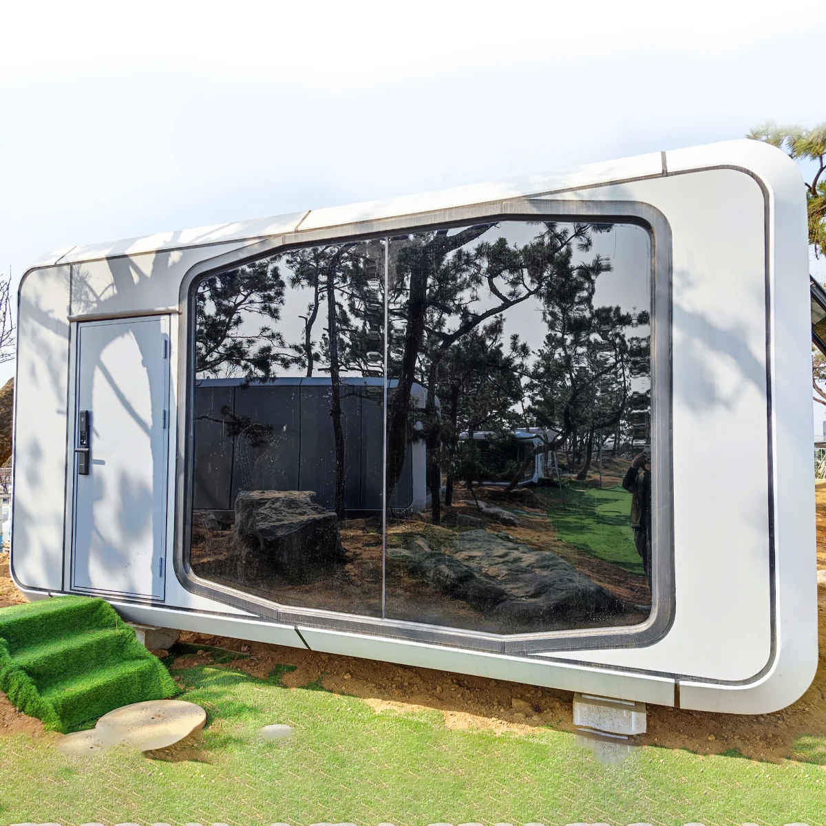 space capsule house luxury capsule house 2 bedroom capsule for hotel