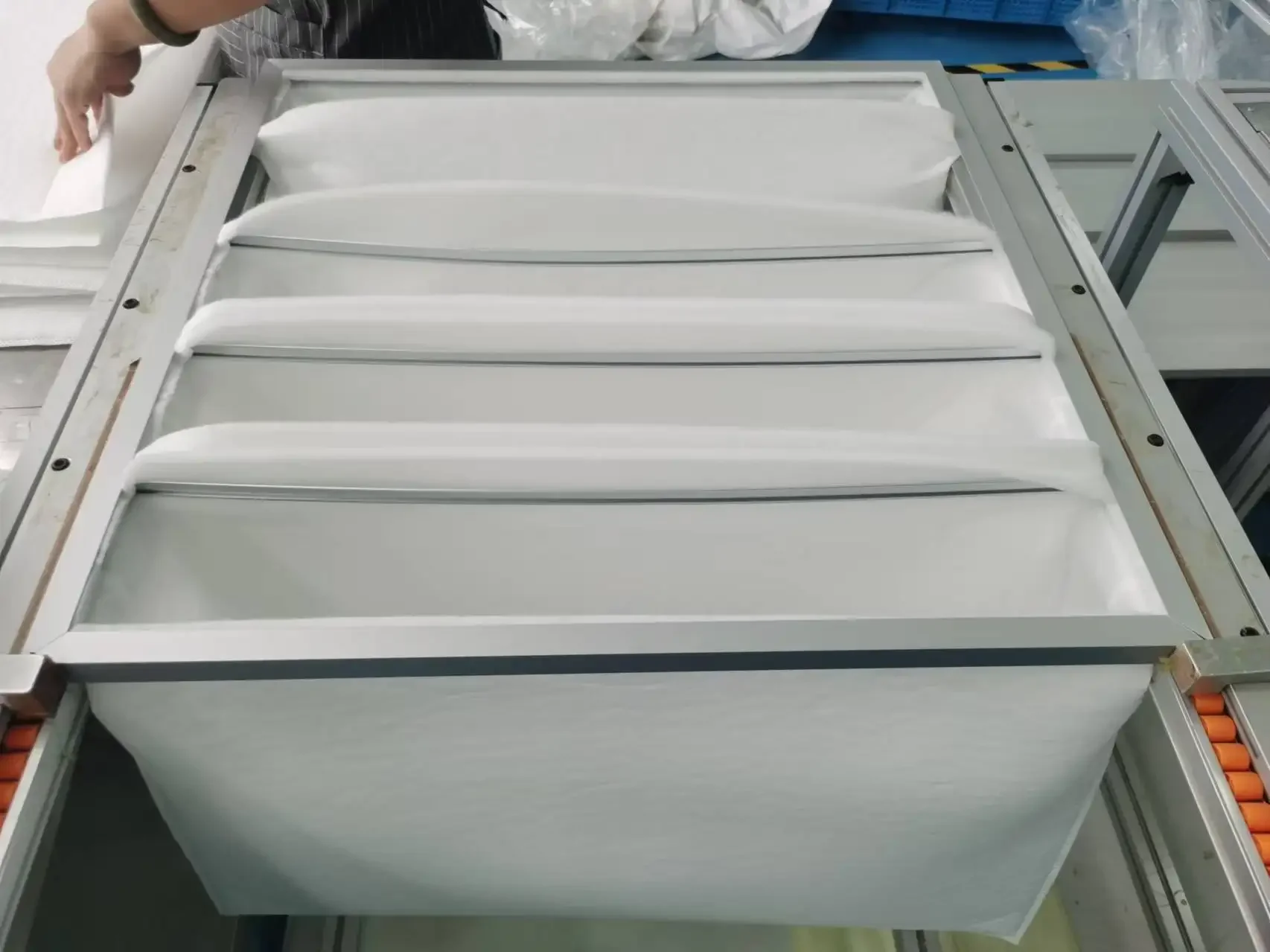 Customizable New Washable paper primarily Efficiency Bag Filter Non-Woven Fabric for HVAC Systems Air Handling Unit Hotels