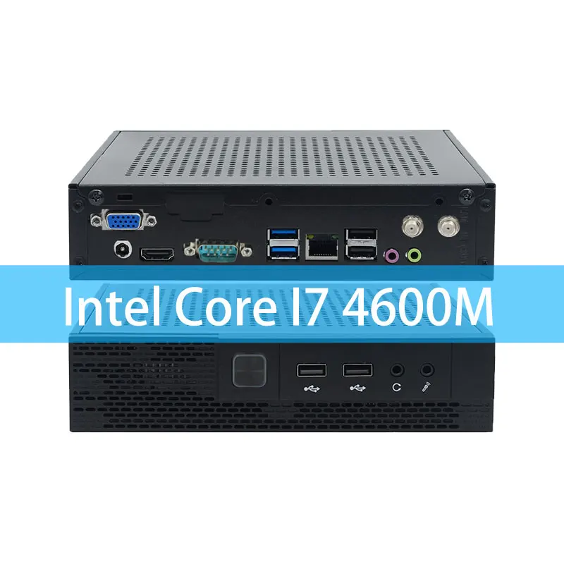 Wholesale Industrial Mini PC Intel Core CPU I3 I5 I7 Desktop minipc 4GB RAM 128GB SSD Win 10 Linux Cheap Industrial Computer