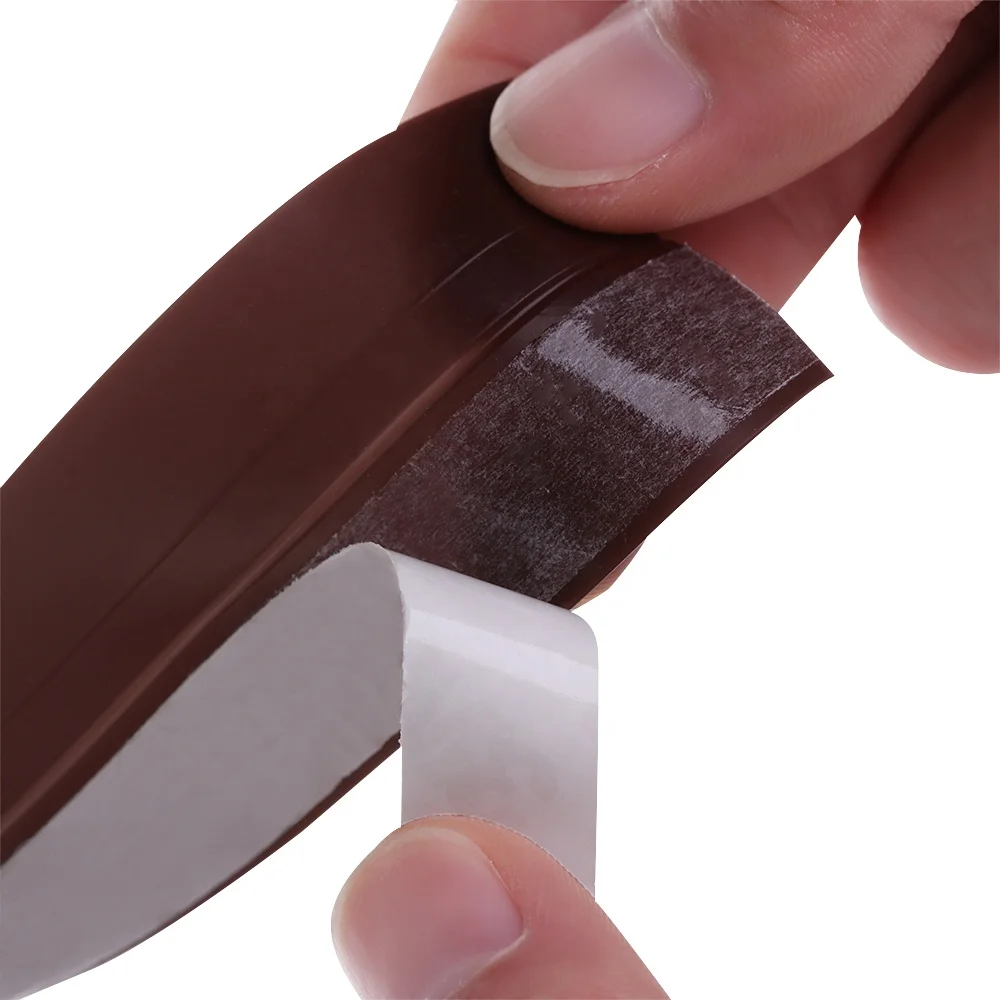 3M self adhesive silicone rubber door bottom sealing strip guard
