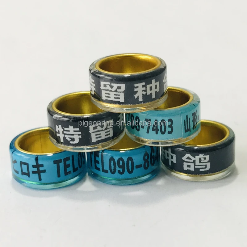 High quality Height 5mm NPA short pigeon rings european countries clubs pigeon rings new model pigeon ring