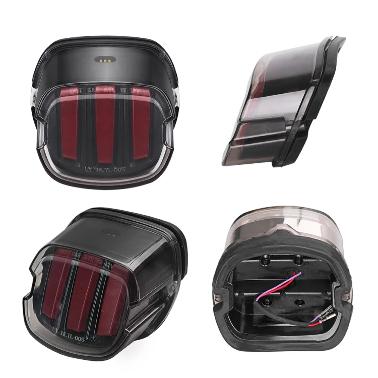 Car Styling Taillights Led 3rd rear waring Tail Light Brake light Waterproof Red Color  For Harley Davidson