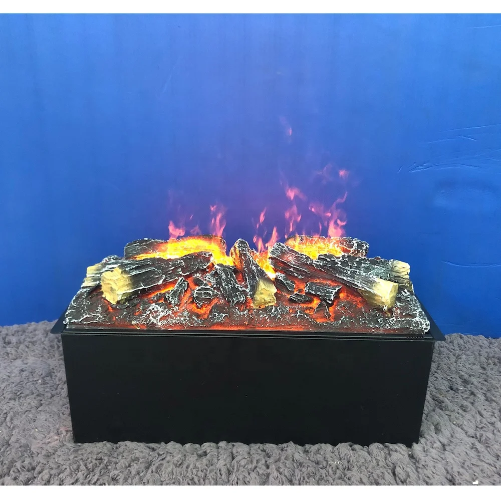 Cassette 500 Log Set Version Water Vapor Fire Steam Fire Electric Steam Flame Effect Log Burning Fireplace