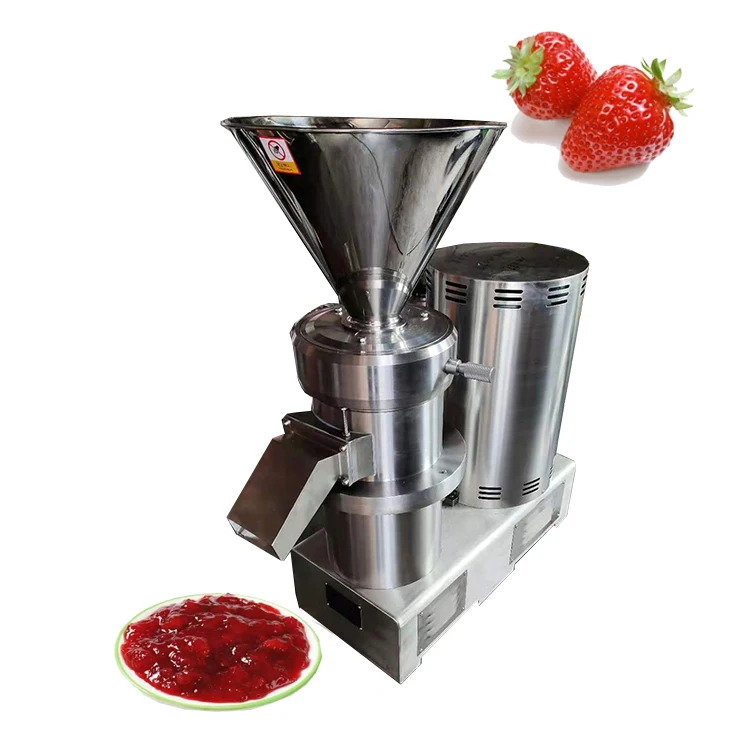 Good Quality Vegetable Fruit Tomato Strawberry Sauce Making Machine With 100kg/h Capacity