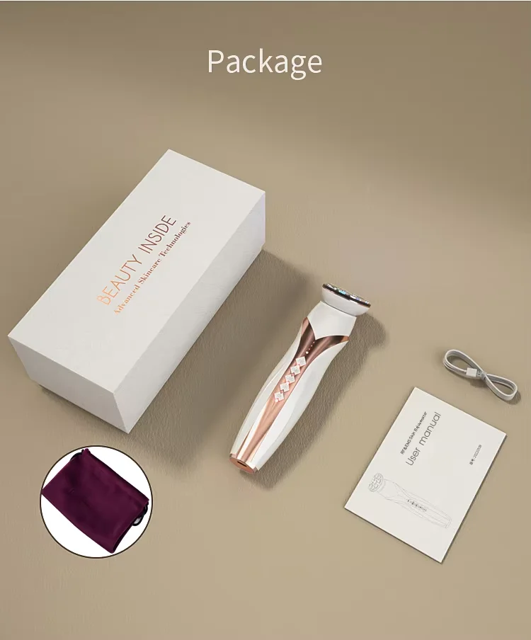 Portable Profesional Fraccionada Radiofrecuencia Hand Held Device Skin Tightening Radio High Frequency Facial Machine