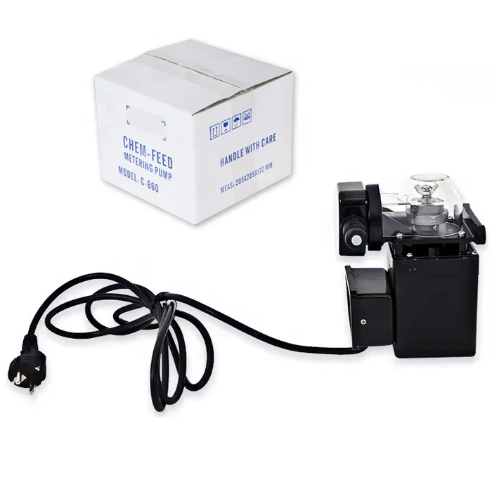 C-600 automatic chemical dosing pump Swimming pool chlorine feeder dispenser chlorine feeder for Above-Ground Pools