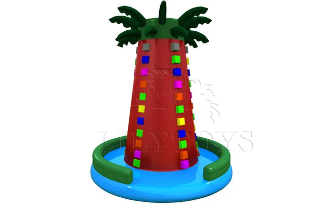 Cheap Playground inflatable rock climbing walls sport games for pressure