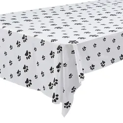 Cow Print Tablecloth 54 x 108 Inch Tablecloths for Farm Animal Themed Parties Picnic Table Covers
