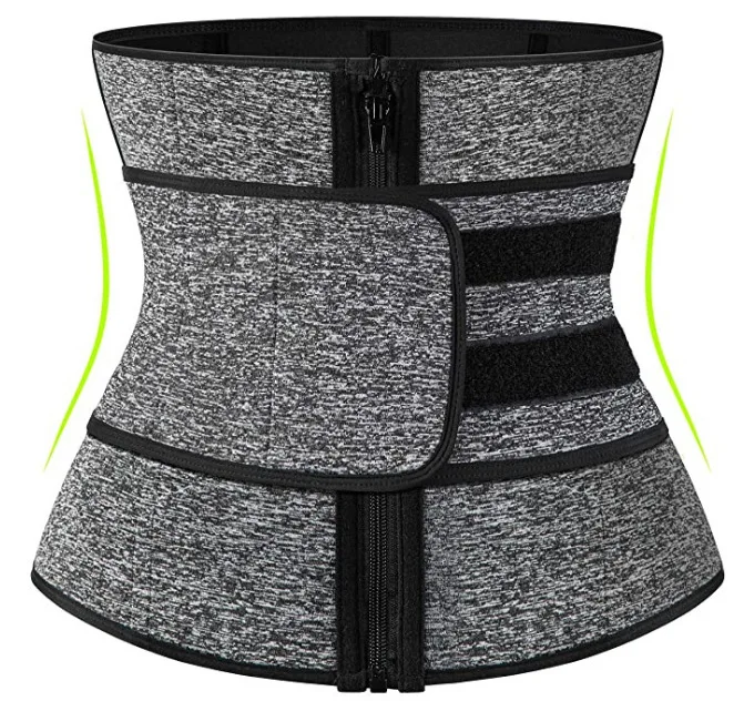 Hot Selling Neoprene Sauna Waist Trimmer Corset Sweat Slimming Belt Body Shaper Waist Trainer