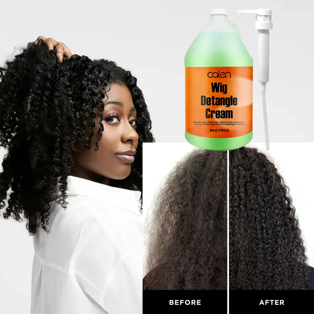 Luxfume 5 Gallon Nourish Wig Refresh And Moisturizing No Frizz Detangle Hair Smooth Shampoo Cream