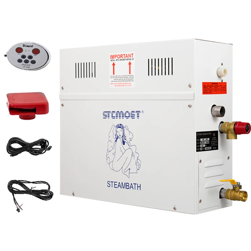 STCMOET Original Manufacturer 6KW Steam Bath Machine Sauna Equipment Steam Generator for Steam Sauna