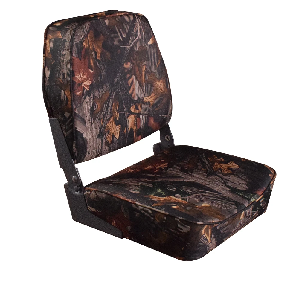 marine camo forest cover boat seat
