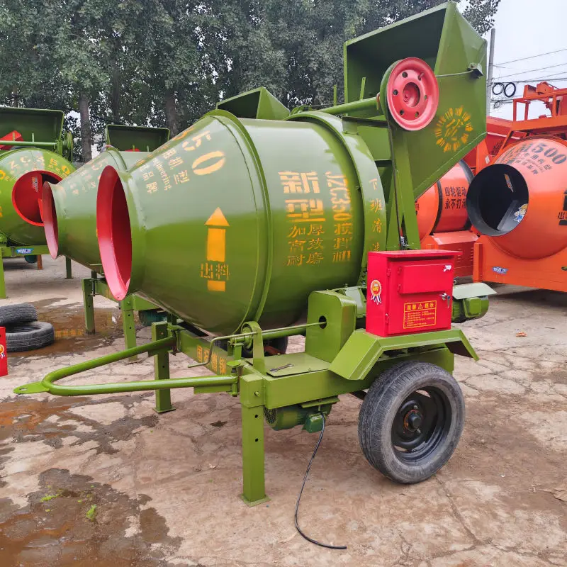 Automatic Drum Mortar Mixer Construction Site Concrete Mixing Tank For Construction Industry And Manufacturing Plant