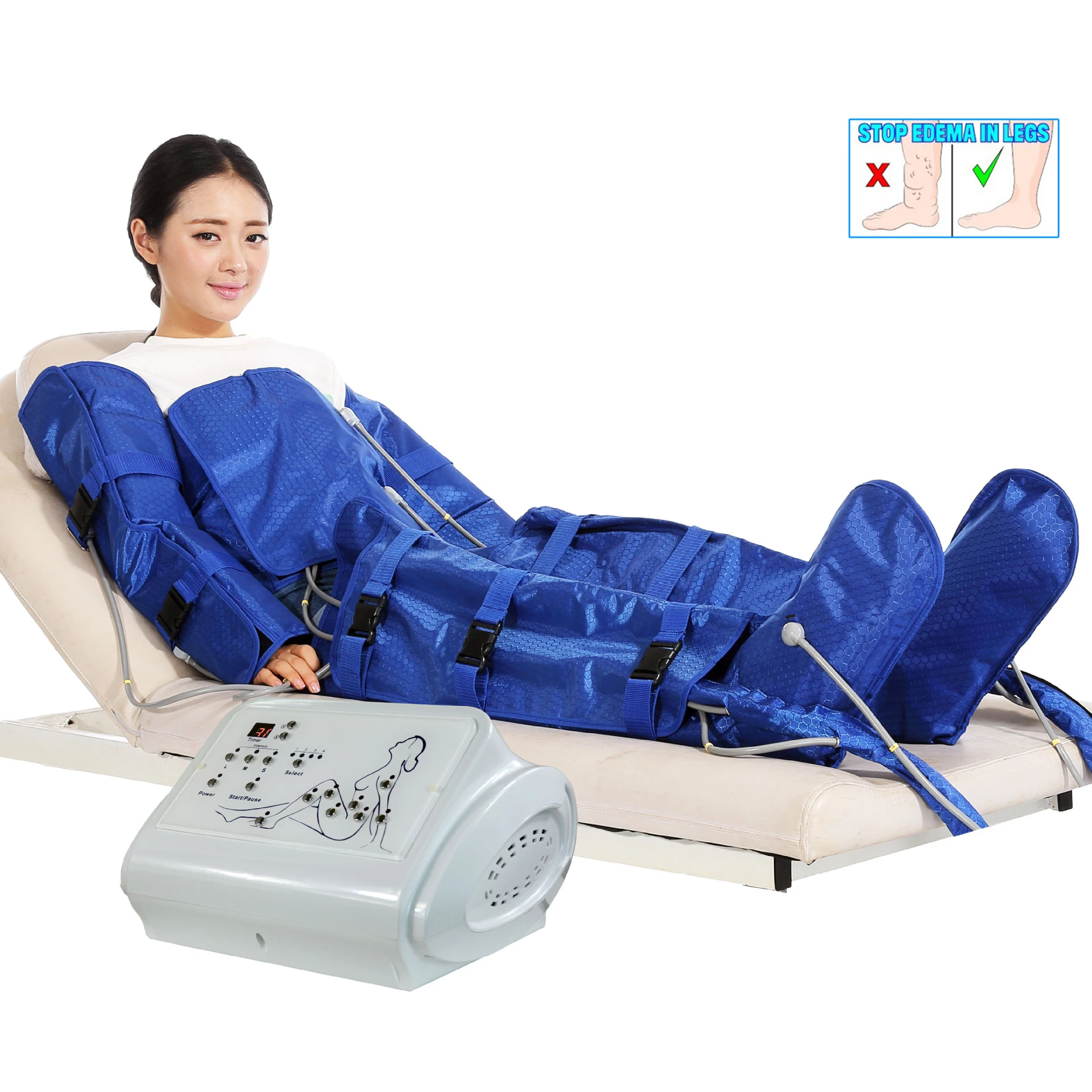 fat removal vacuum therapy machine air pressure pressotherapy machine full body slimming suit pressotherapy