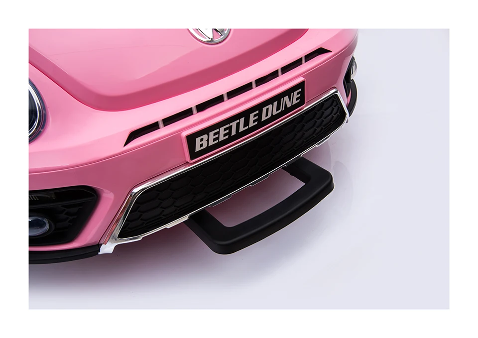 Premium Quality  Beetle Convertible Ride-on Car Licensed 2.4g Remote Control High-Low Speed Bluetooth Playback USB FM