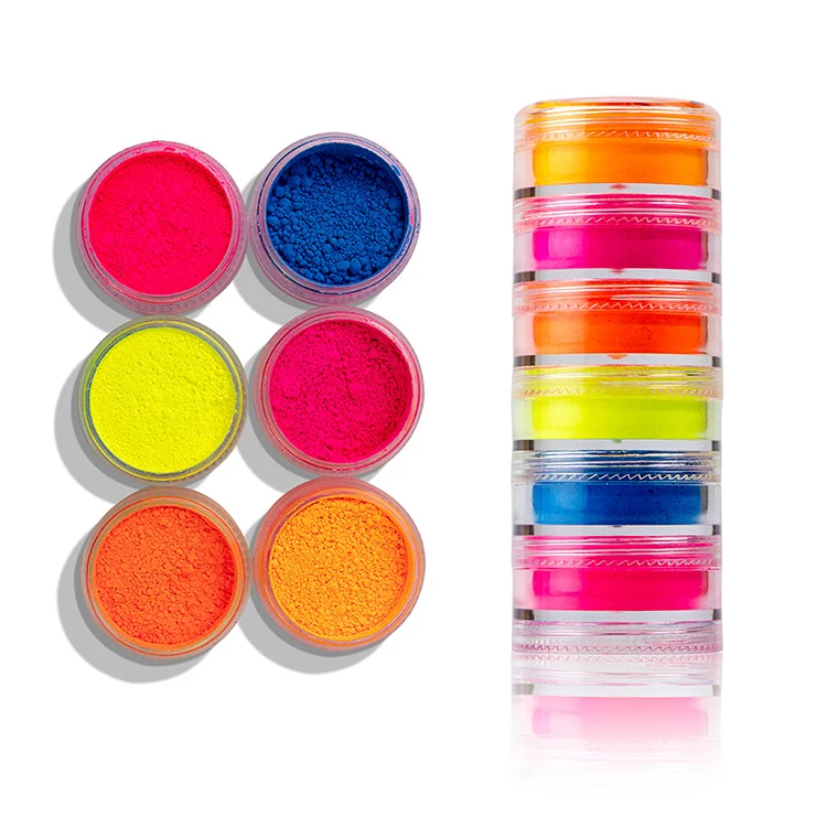 
Wholesale Organic Loose Eyeshadow Pigments Chameleon Neon Cosmetic Pigment Powder 