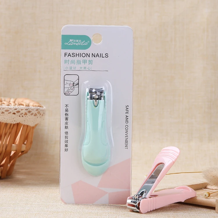 Lameila OEM Round Head Nail Cutter Factory Wholesale Salon Toe Nail Clipper Cute Stainless Steel Nail Cutter Clipper 3041