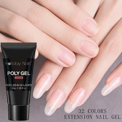 Free Samples Offered high quality easy apply soak off uv extension gel poly gels pro nail