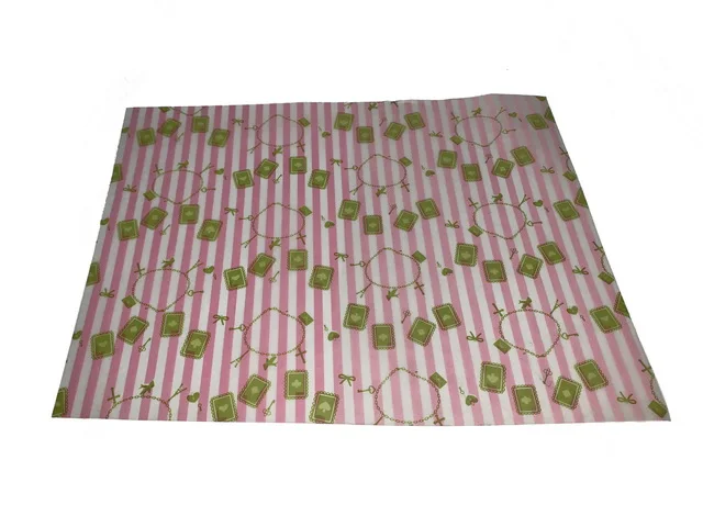 
logo print aluminum foil laminate wrapping paper backed for Christmas gift packing 
