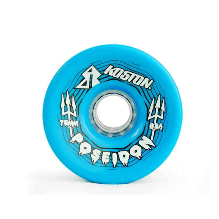 KOSTONwholesale 83a 76mm PU oem custom downhill big Longboard Wheels For Cruising