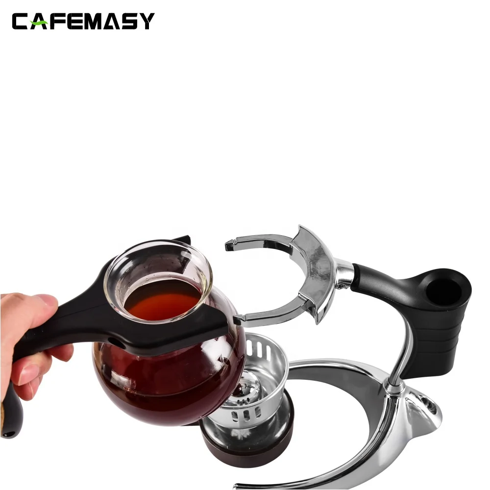 CAFEMASY New Arrival Espresso Coffee Siphon Tools Heat-Resistant Syphon Coffee Maker 3 Cups Coffee Syphon