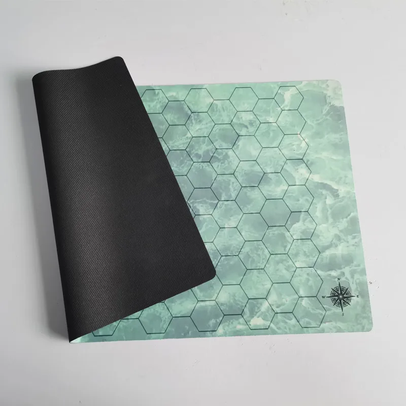 Custom Printing Card Play Mat, Neoprene Board Game Mat For Promotion