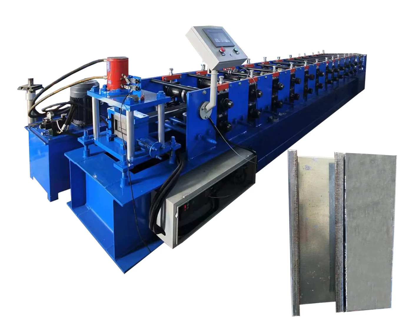 C-Type Light Steel Keel Forming Equipment Is Customized According to The Drawing