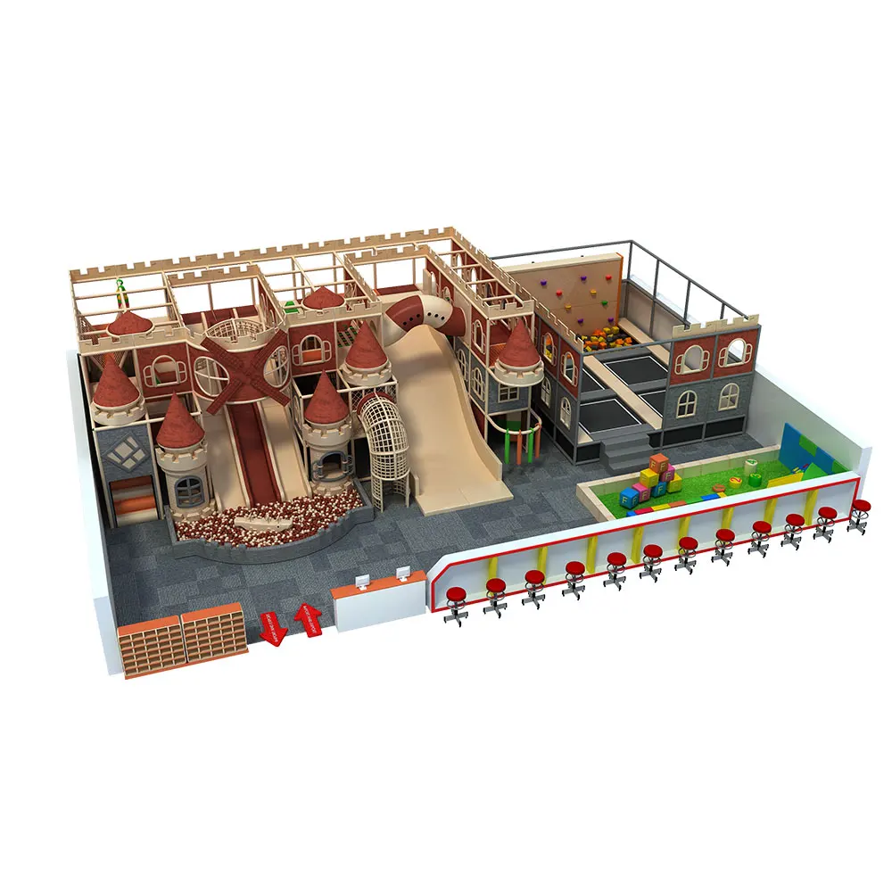 Детская игровая площадка из пластика