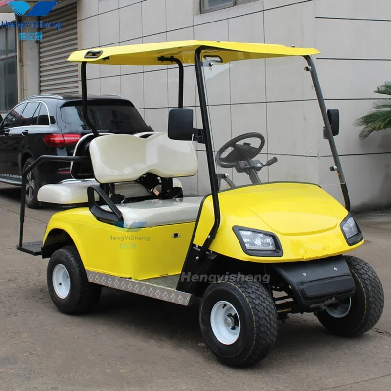 4 Person Competitive Prices Electric Golf Car Utility Golf Cart/Gentleman four-seater luggage cart Small lightweight golf cart