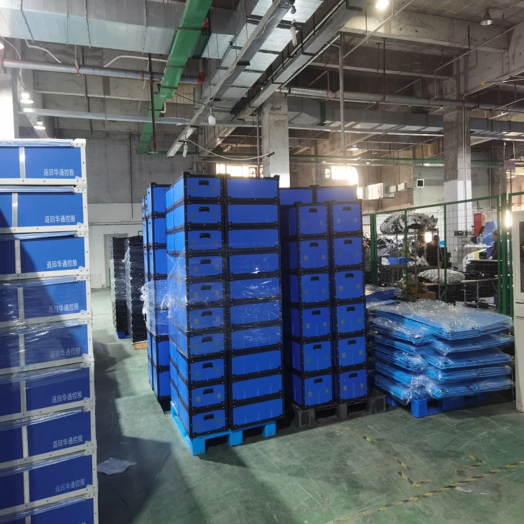 Customized Glassware Storage Boxes Corrugated Plastic Sheet Box Storage Boxes