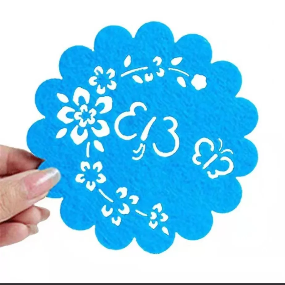 BONNO Customized  Amazon Best Selling PET Water Absorbing Drinks Ceramic Beverage Coaster Cup Mat