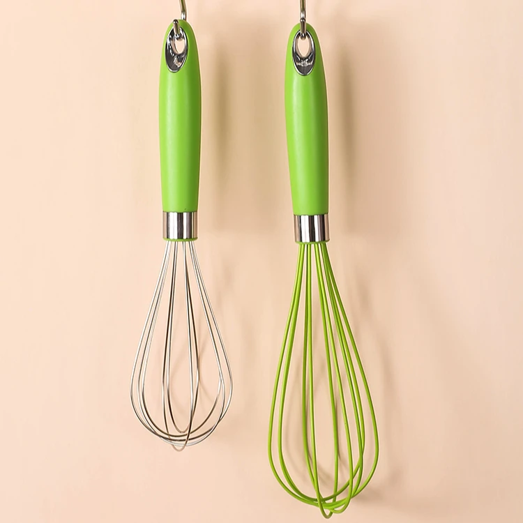 Professional Silicone mini whisks in bulk Egg Tool Whisk Mixer Egg Beater Baking Cooking
