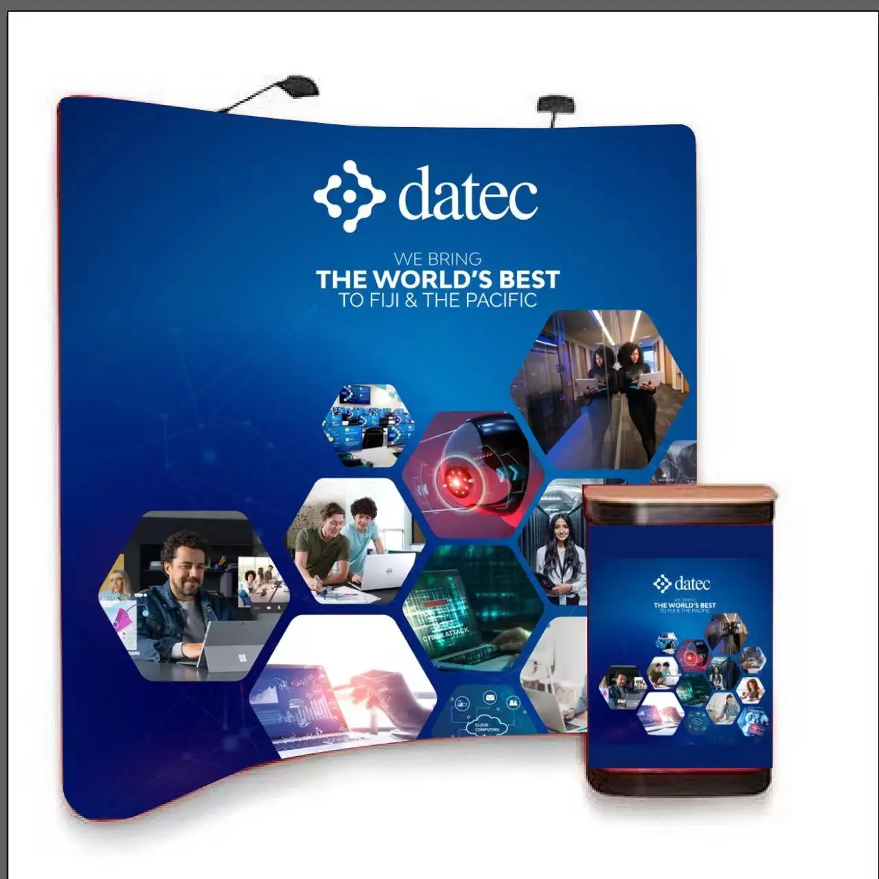 Портативный напольный ПВХ рекламный алюминиевый каркас, выдвижная стенка для дисплея