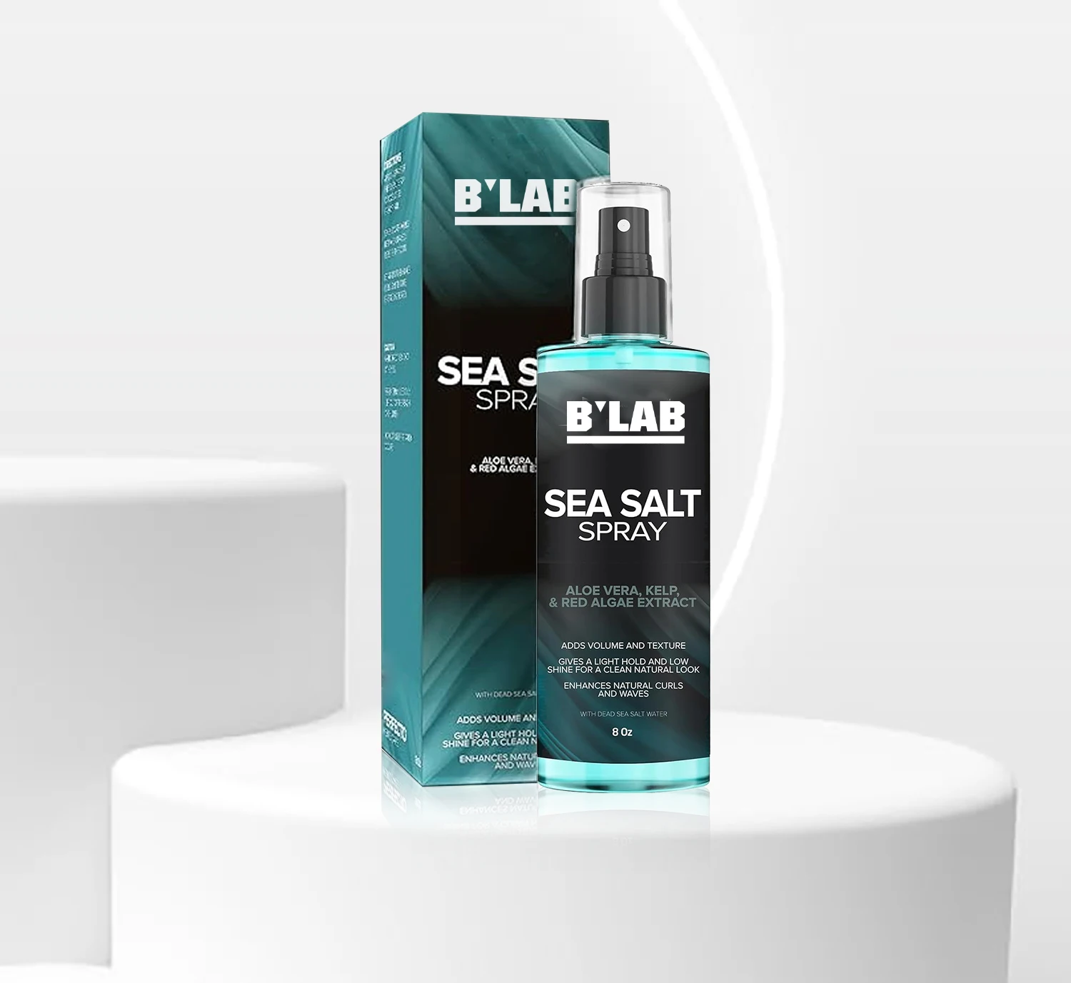 Private Label Matte Finish Sea Salt Hair Spray Coconut Strong Hold Sulfate Free Texture Volumiziing Hair Sea Salt Spray for Men